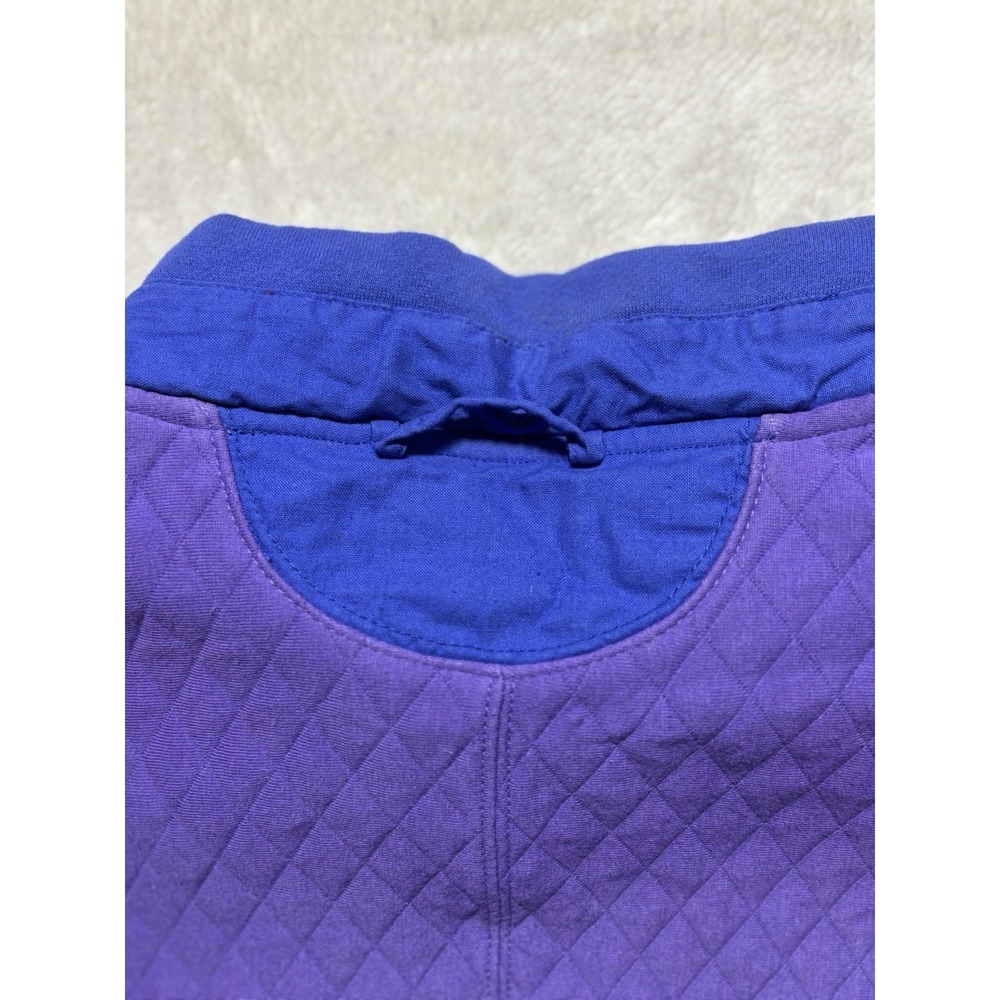 Vintage Marker Purple Quarter Button Long Sleeve Shirt Size Large - Picture 9 of 9